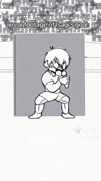 Isagi's Goal Highlights from Blue Lock Animation