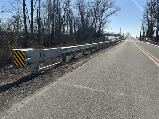 VDOT installs guardrail on road in 2025 deadly King William crash