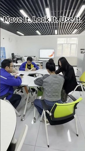 Move It. Lock It. Use It. | Smart Modular Table for Modern Classrooms