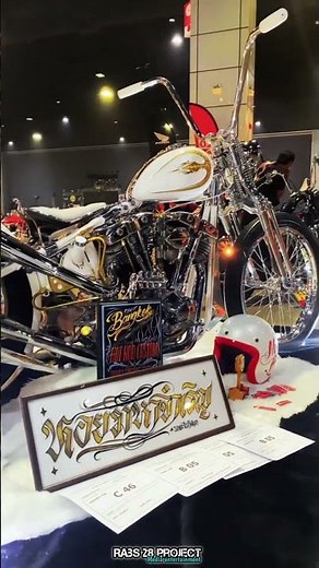 PURE ART. The Most Beautiful Custom Chopper Ever Built? 💎 #chopper #shovelhead #harleydavidson