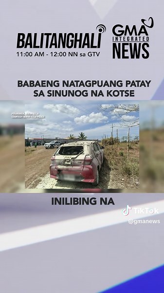 Babaeng Biktima ng Pamamaril at Pagkasunog sa Nueva Ecija