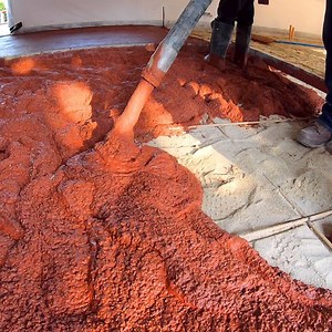 How To Pour A Red Concrete Garage Floor | DIY & Crafts