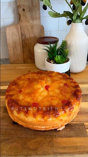 Super Moist upside down Pineapple Cake Recipe | Delight in Every Bite!🍍🍰 #PineappleCake #EasyBakes