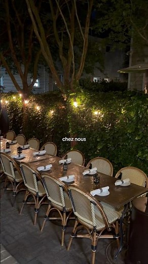 The best restaurant in charleston? Chez nous, a French restaurant tucked away in a historic home