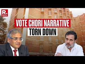 Vote Chori Allegation: Election Commission's Point by Point Takedown of Rahul Gandhi's Charges