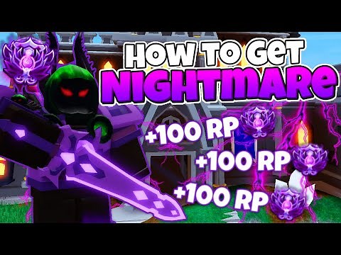 How to Get NIGHTMARE RANK in Roblox BedWars (GET RP FAST)