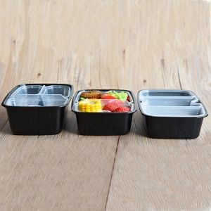 [Hot Item] Clear PP Pet Plastic Clamshell Packaging Box Plastic Clamshell Vegetable Packaging Cutlery