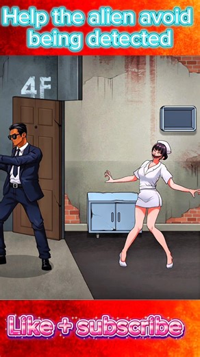 Help the Alien Avoid Being Taken to the Lab 🧪#funny #gaming #nightmare