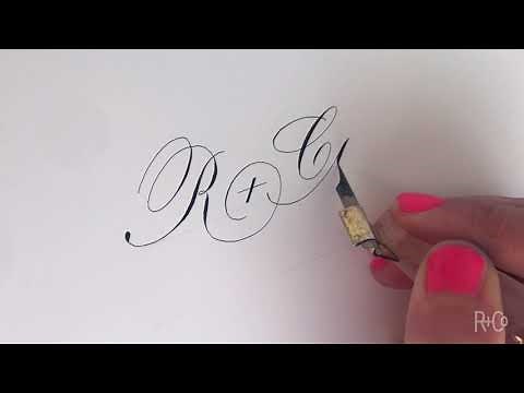 Copperplate Calligraphy: Foundational Stroke Tutorial with Sarah Richardson