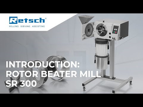 Rotor Beater Mill SR 300 #RETSCH #rotormill #laboratoryinstruments