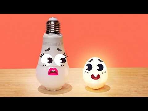 Household Objects Secret Life Revealed! 💡🥚 Doodland Everyday Object Fun