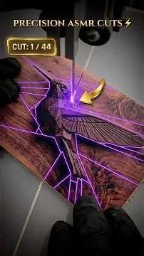 Perfect Bandsaw Cuts: 44 Steps to 3D Hummingbird