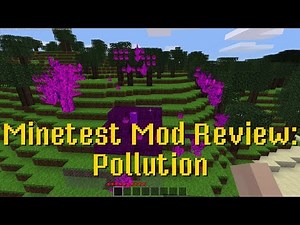 Minetest Mod Review: Pollution