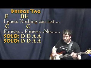 Summer of 69 (Bryan Adams) Bass Guitar Cover Lesson with Chords/Lyrics