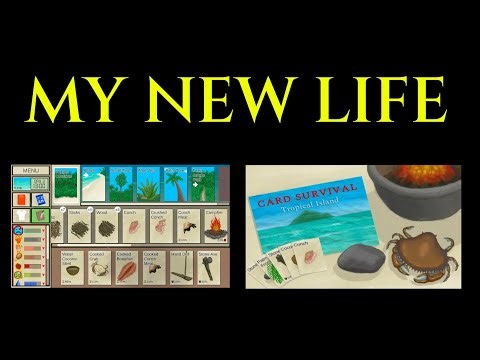 MY NEW LIFE - Card Survival Tropical Island Gameplay Ep 1