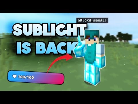 Sublight Texture pack is Back! || Bloxd.io