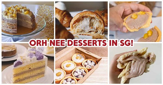 18 Yam Desserts To Try, Including $1.50 Taro Tarts And Orh Nee Kopi