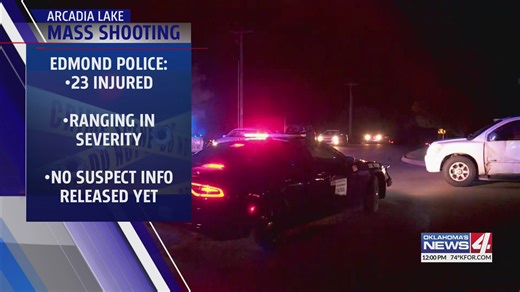 23 injured in Arcadia Lake shooting, police say