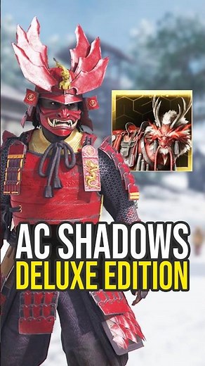 Are The Deluxe Edition Items Any Good In Assassin's Creed Shadows?