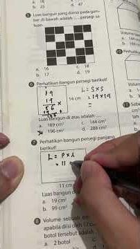 Area of squares and rectangles #trisnomathnian