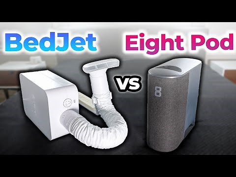 BedJet 3 vs Eight Sleep Pod Pro! Best Cooling Mattress ❄️ 🛌