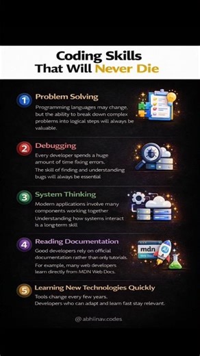 Subscribe @abhiinav.code 🚀Problem solving,#coding #developers #programming #tech #learn