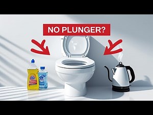 How to Unblock a Toilet Without a Plunger – Simple DIY Trick That Works