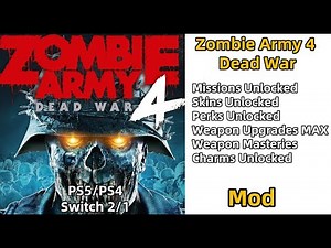 Zombie Army 4 Dead War Mod Cheat ZA4DW Save Modding Zombie Army 4 Dead War Cheats Mods