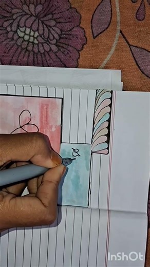 How to decorate your journal for beginners 📓 #shorts