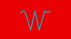 W Letter Big Color Writing Cartoon Stock Footage Video (100% Royalty-free) 3811790883 | Shutterstock