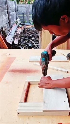 Folding table tutorial:assembly with ease #woodworking #handcraft