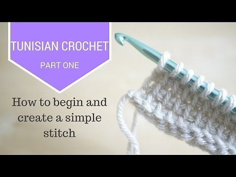 CROCHET: Tunisian Crochet Part One | Bella Coco