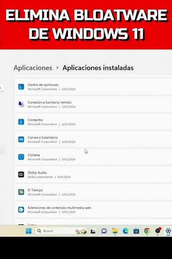 REMOVE BLOATWARE FROM WINDOWS 11 #windows11