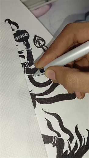 🔱SHIVA🔱The destroyer#joshhart #drawing #lordshiva