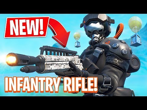 Fortnite NEW Legendary Infantry Rifle & Supersonic Pilot Skin! (Fortnite Battle Royale)