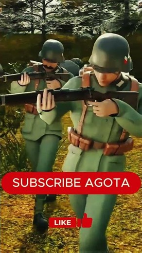 Soldier Saves Himself With Super Strength 💪 | Animation Short #shorts #short