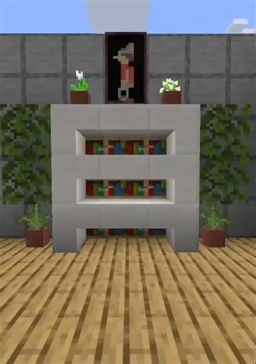 How to make a fashionable wardrobe in Minecraft