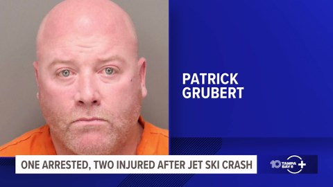 Man arrested after jet-ski crash resulted in injuries of two minors