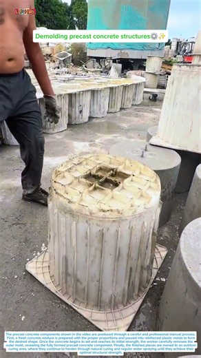 🏗️How Precast Concrete Is Made—The Process Is Surprisingly Efficient⚙️