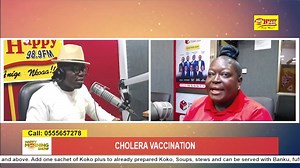 Treatment for cholera is free at all government hospitals.- Senior Health Promotion Officer, Accra Metropolitan Health Directorate #HappyHMS #Cholera | Happy 98.9 FM | Facebook