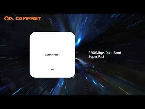 COMFAST CF-E385AC | High-Performance Ceiling AP for Ultra-High Density Networks