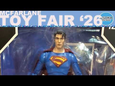 McFarlane Toys Toy Fair 2026: Brandon Routh Superman Revealed! | Asoka The Geek