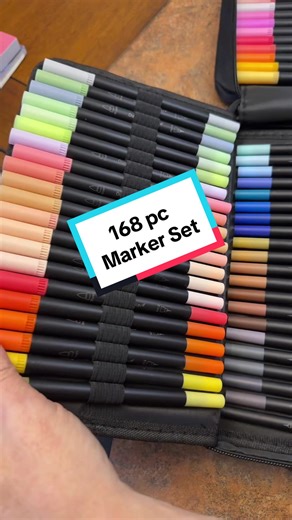 Great start to your marker collection. Water based markers with vibrant pigments and fantastic ink coverage. #coloring #colortok #markers #markerset #coloringmarkers