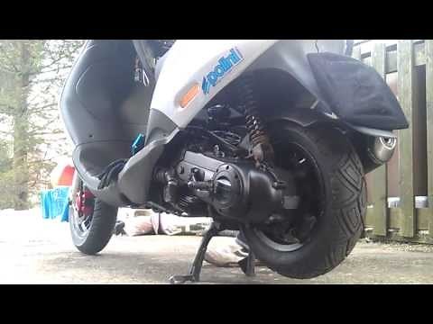 Piaggio Zip 80cc 4T (4 Stroke) First start