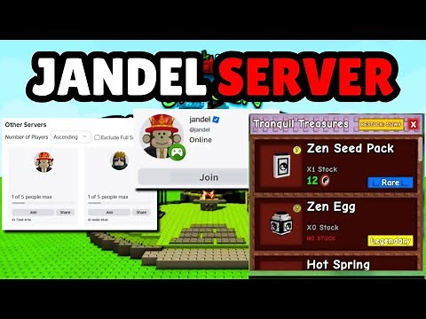 How to Join Jandel Servers in Grow a Garden! (Step-by-Step EASY Tutorial)