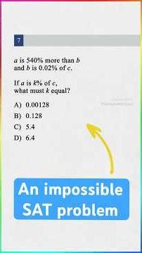 An impossible SAT problem..