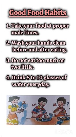 Good Food Habits