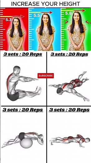 Height Improvement Workout | Improve Posture & Stand Taller