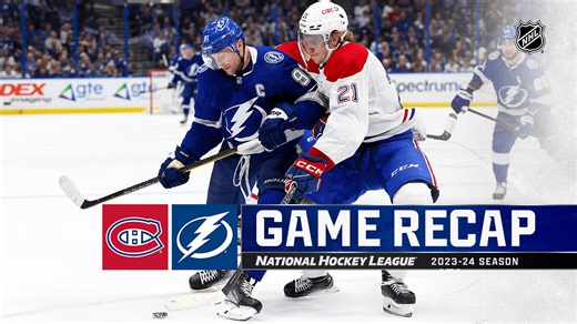 Recap: MTL @ TBL 12.31.23