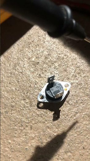 Testing a thermal fuse (Samsung dryer) dryer not turning on. Clicking